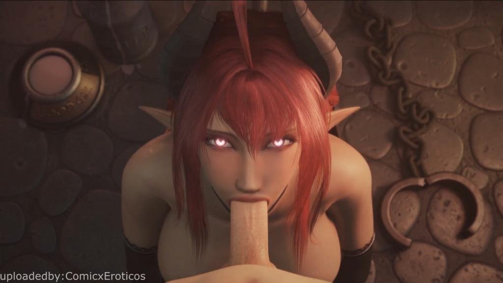 3D魅魔深喉颜射,火辣激射!